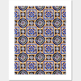 Azulejo — Portuguese tilework #13 Posters and Art